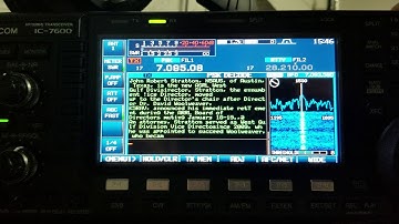 ARRL bulletin in psk31 and rtty