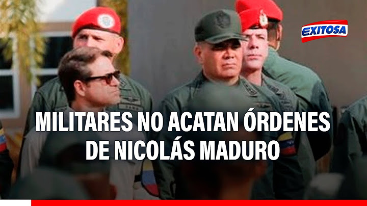 🔴🔵Protestas en Venezuela: Militares no acatan órdenes de mando tras proclamación de Nicolás Maduro