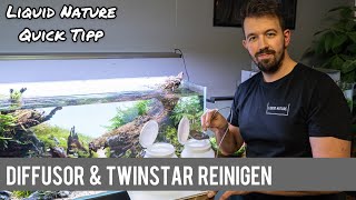 Easy cleaning of CO2 diffusers and Twinstar | Liquid Nature Quick Tips