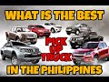 WHAT IS THE BEST PICK UP IN THE PHILIPPINES