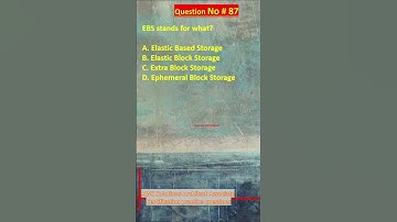 AWS Solutions Architect Associate Certification Practice Questions | Question No. 87 #aws #shorts