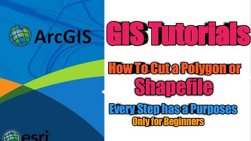 Cut Polygon Tools in ArcMap | How to use Cut Polygon Tools in ArcGIS |