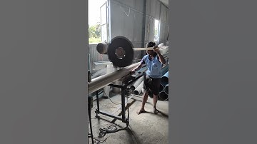 How Large PVC Bore Pipes Are Made #shortsfeed #factory #industry