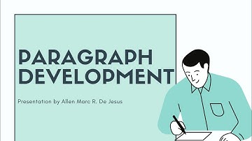 PARAGRAPH DEVELOPMENT