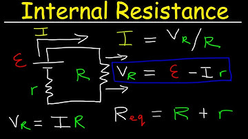 Internal Resistance of a Battery, EMF, Cell Terminal Voltage, Physics Problems