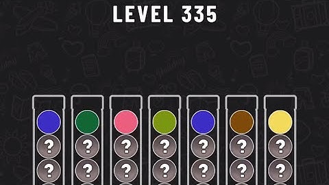 Ball Sort Puzzle Level 335 #ballsortpuzzle #ballsortpuzzlegameplay #puzzlegame #mobilegames