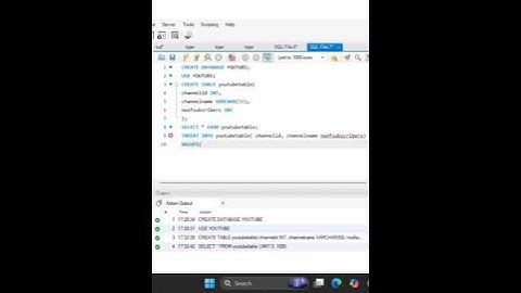 SQL Insert and Select Query || Add Data and Display All Records from Table || SQL Tutorial