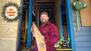 Timber Framing 101 - Different timbers on the Aussie work site