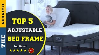 ✅ Top 5: Best Adjustable Bed Frame 2022 [Tested & Reviewed]