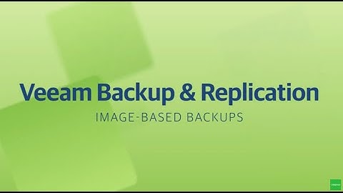 Image Based Backups
