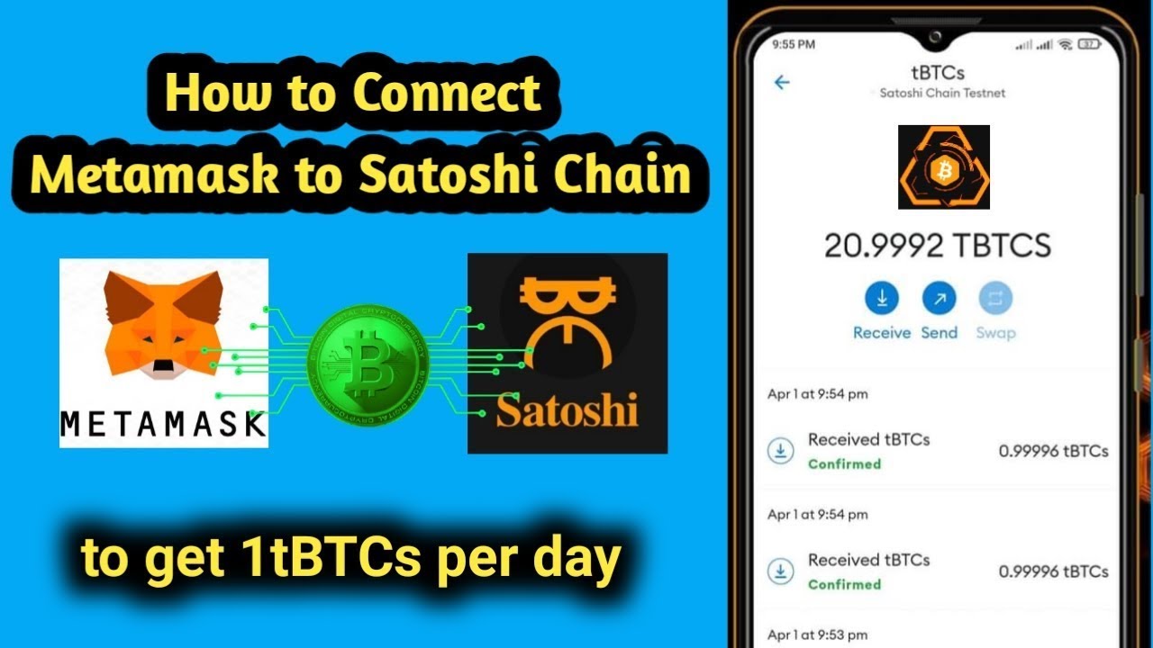 How To Connect Metamask To Satoshi Chain ll Clam Free TBTCS.