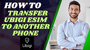 How to transfer Ubigi eSim to another phone l Double Z