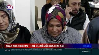 Yeni̇den Refah Parti̇si̇ Elaziğ Mi̇lletveki̇li̇ Aday Adayi Mehmet Tan Resmi̇ Müracaatini Yapti
