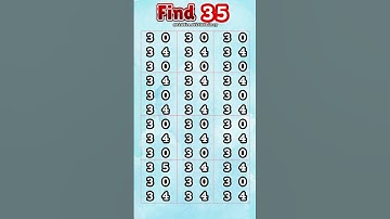 Can you spot the number? Only those with sharp vision can! #shortsfeed #shorts #iqtest #123go