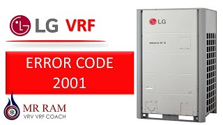 LG VRF ERROR CODE 2001 [ ENGLISH ] Wealth