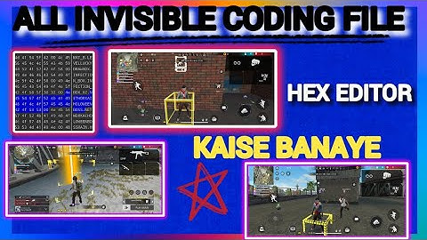 ALL INVISIBLE CONFIG FILE KAISE BANAYE AASANI SE SIKHE 🔥 METADATA CONFIG FILE HEX EDITOR SE NEW 🎯