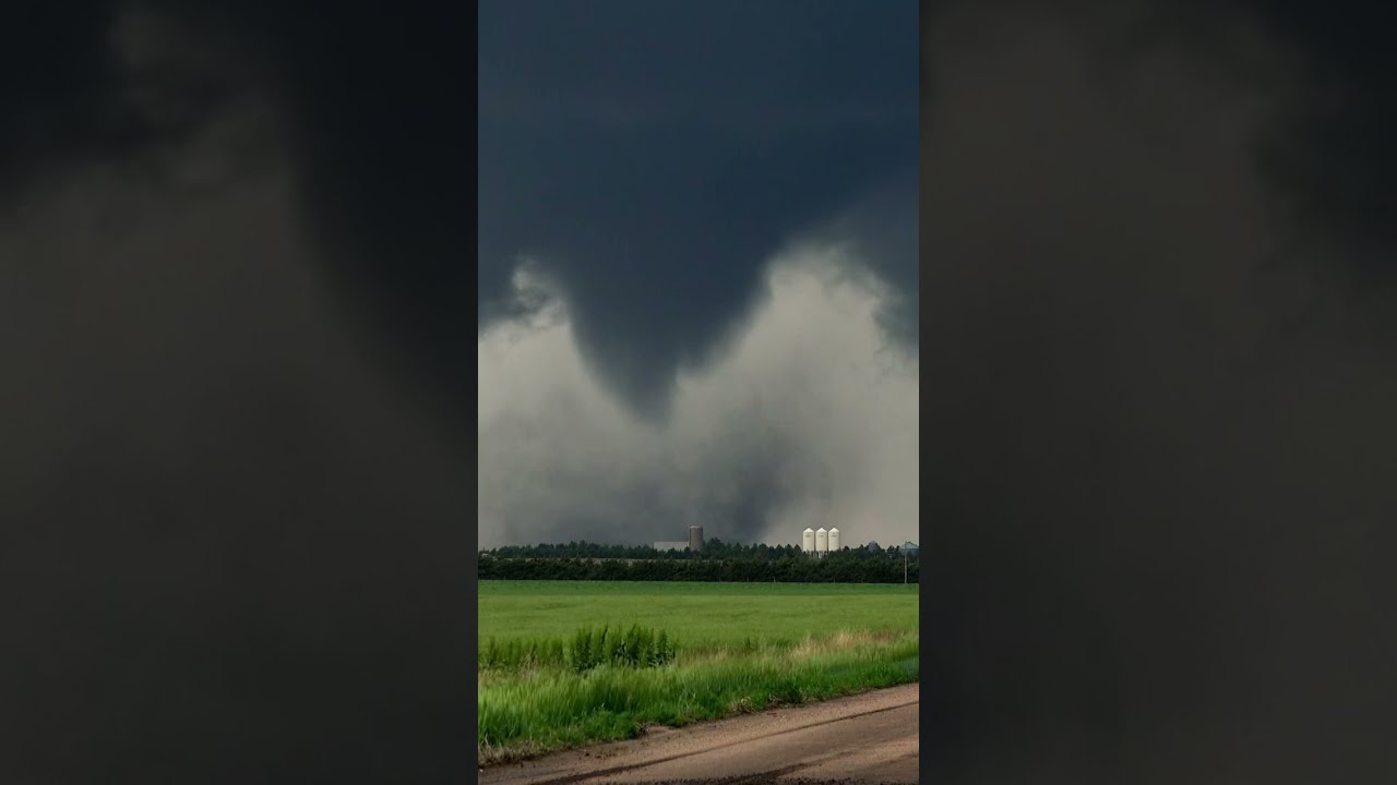 TORNADO In Selden Kansas On May 24th 2021 Supercell Stormchasing Tornado