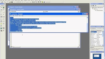 Vb6 and Oracle Connection Tutorial-1 By PRATHAMESH SAWANT
