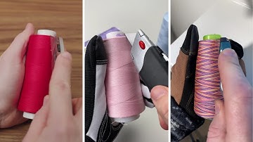 Ultimate Thread Cutting ASMR (No Music) -  Oddly Satisfying Video | SATISFYING do