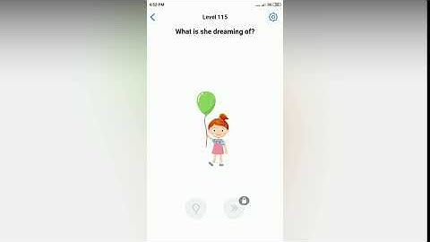 Easy Game - What is she dreaming of? - Level 115 solution