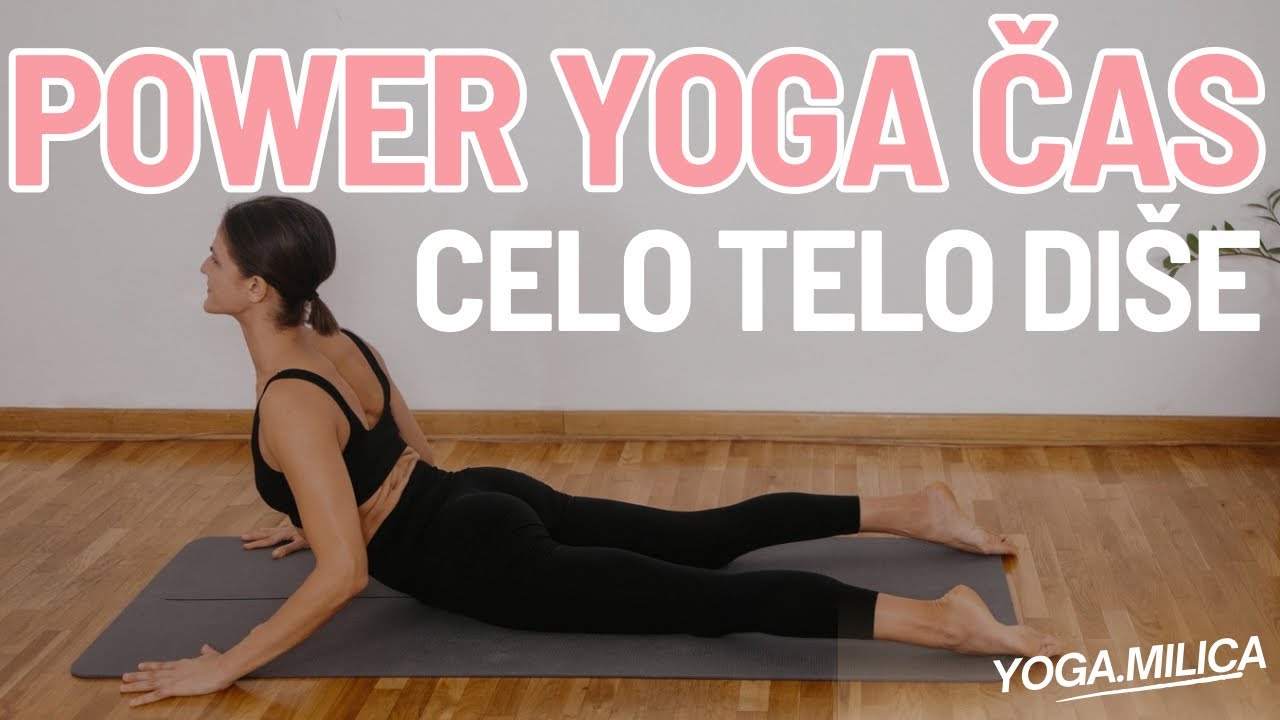 Jutarnji POWER YOGA ČAS | CELO TELO DIŠE | Yoga sa Milicom