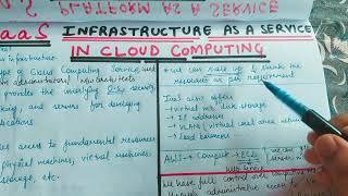 Lecture-8 IaaS in English || Infrastructure as a Service || Service Models in Cloud Computing