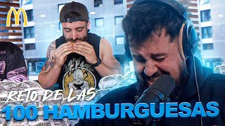 LA ESTOY PASANDO MUY MAL | REACCION a PUEDO COMER 100 HAMBURGUESAS de McDONALDS? 🍔 - ESTTIK