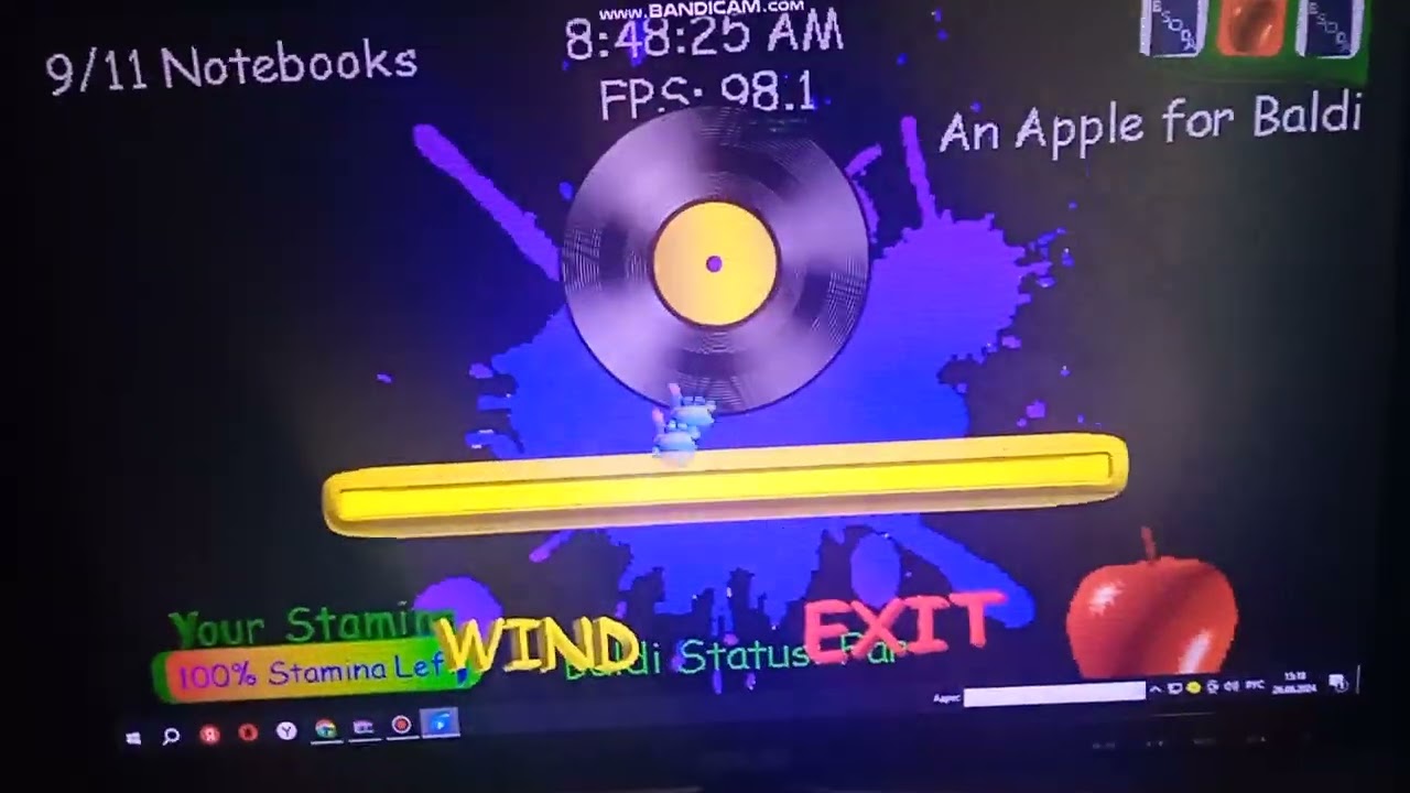 Baldi's Basics New School Opening Remastered -All Fun setting (All wrong)