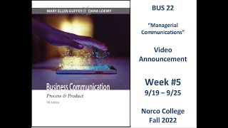 BUS22-Week#5-Announcement Video-Fall22