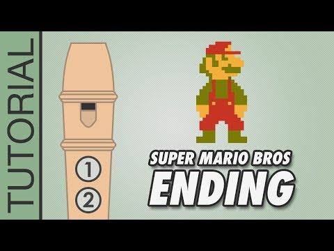 Super Mario Bros - Recorder Notes Tutorial | Doovi