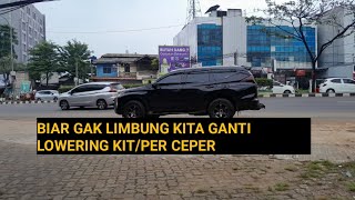 Modifikasi Mitsubishi Pajero Sport Pakai Per Ceper Hsr Wheel || Dani indonesia
