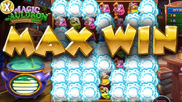 😱 I Won the JACKPOT on The Magic Cauldron Enchanted Brew MAX WIN!