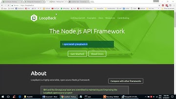 Loopback Setup - Node.JS + MongoDB + Loopback + Sublime Text