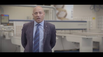 SCM LIVE SHOW | New gabbiani a2 angular panel sizing machine