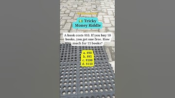 Tricky money riddle #shorts #riddlemathzone #maths