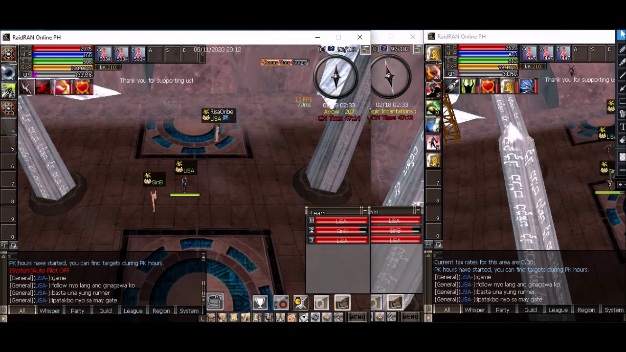 Mia Boss Hunt Raid Ran Online - YouTube