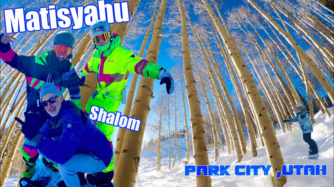 Meeting Matisyahu And Snowboarding With His Kids!! // Canyons & Woodward Park City