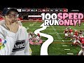 100 SPEED TEAM WITH A TWIST - I CAN ONLY RUN THE BALL!!