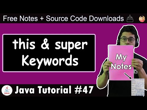 this and super keyword in Java