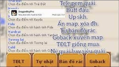 NGOC RONG ONLINE - MOD NRO FULL CHỨC NĂNG JAVA X3 (hiện sao đồ -up đệ-săn boss-tdlt-goback-login)