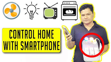 Control Home with Smartphone & Voice Command | Very Affordable DIY Smart Home Control System