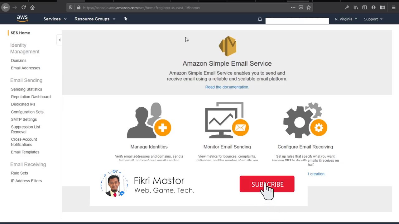 Mailgun Alternatif Cara Guna Amazon SES + Gmail How To Setup Amazon SES & Gmail YouTube