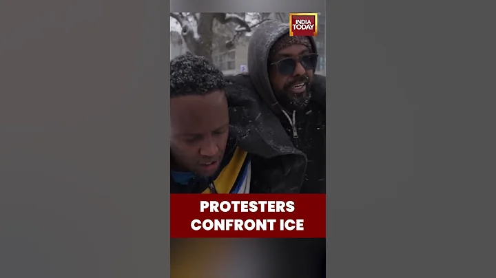 Protesters confront ICE agents in a Somali neighborhood in Minneapolis during tense encounter