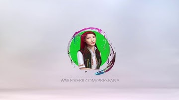 Water Color Light flush v2 Logo Reveal intro