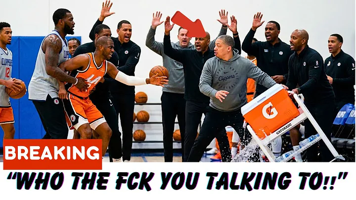 Chris Paul & Tyronn Lue FIGHT At Practice — Heated Clash Shocks Clippers And Goes Viral