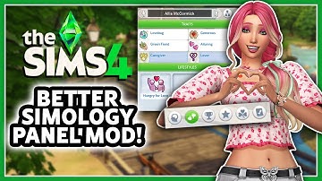 This Essential Mod Fixes The Simology Panel! (Sims 4 Better Simology Panel)
