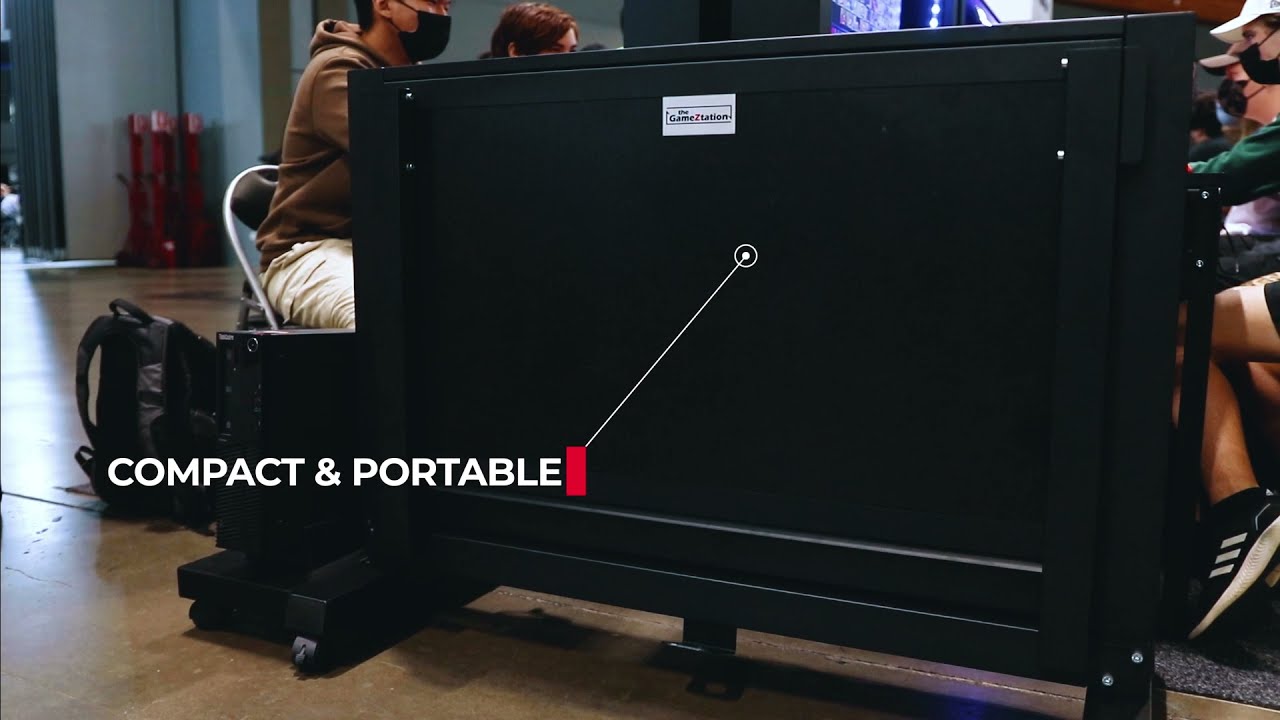 GameZtation Compact Gaming Desk - Features