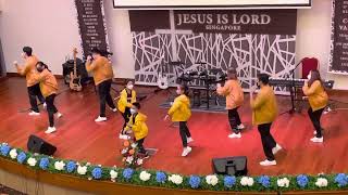Jewel and Reagan joined JIL Church SG Triune