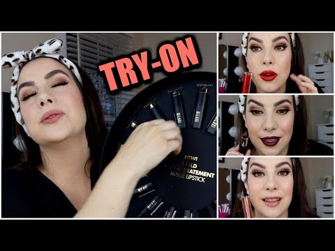 SURPRISE LIP COLOR TRY-ON | Milani Lipsticks, Glosses & More