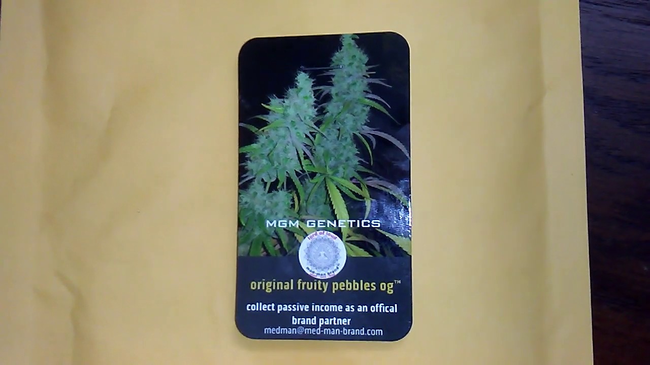 Cannabis seed giveaway!  Original Fruity Pebbles OG seeds giveaway @ 50 subs :)